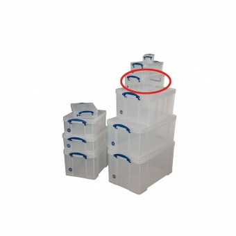 Aufbewahrungsbox16 cm hoch, 9,0 Liter, transparent, Aufbewahrungsbox16 cm hoch, 9,0 Liter, transparent,